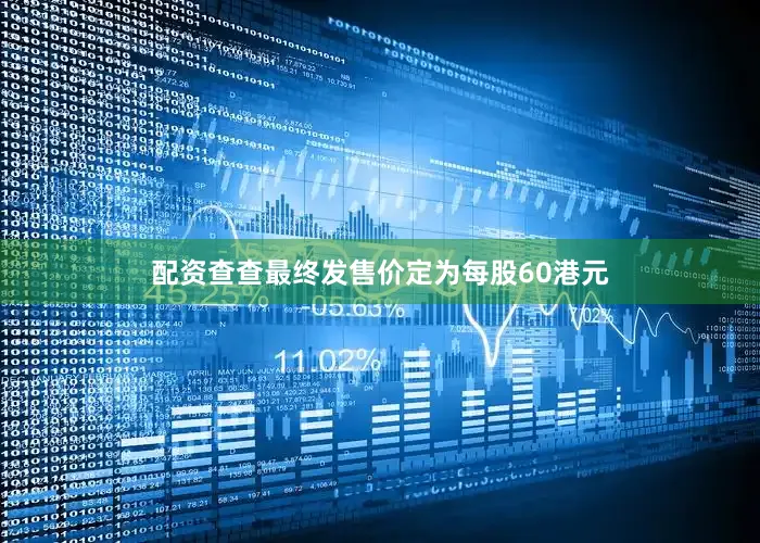 配资查查最终发售价定为每股60港元
