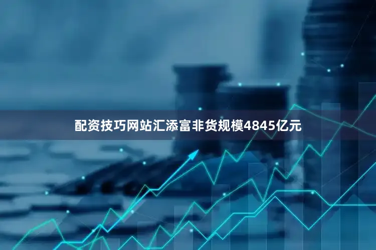 配资技巧网站汇添富非货规模4845亿元